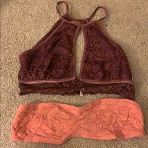 TWO LARGE BRALETTES FOR $15